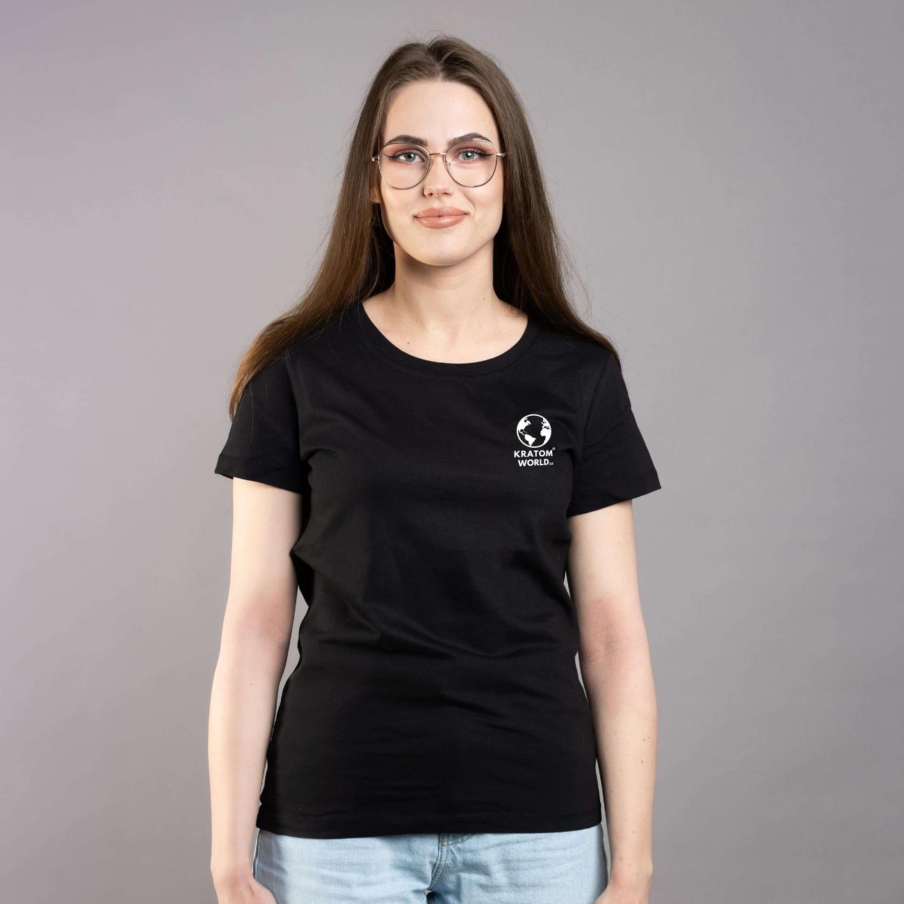 Kratom World T-Shirt Damen