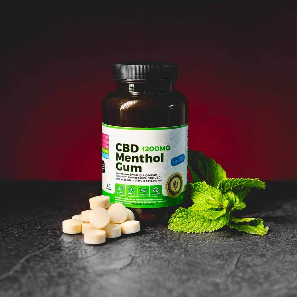 CBD kauwgom 1200 mg 60 st