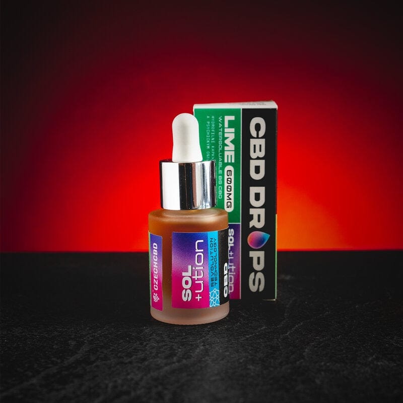 CBD gotas SOL+ution Lime 600 mg
