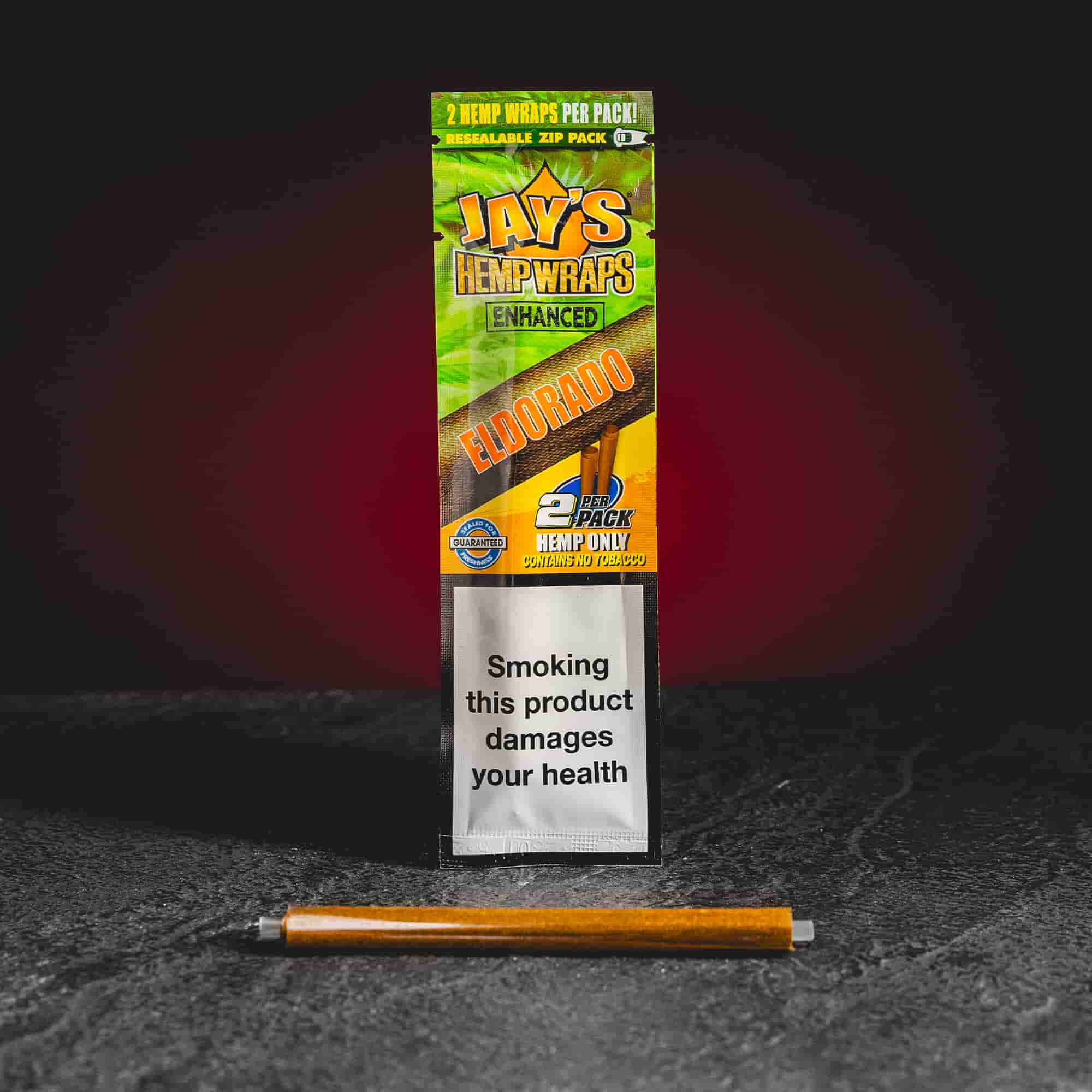 Hanfwickel CBD Blüten Verpackung Joint