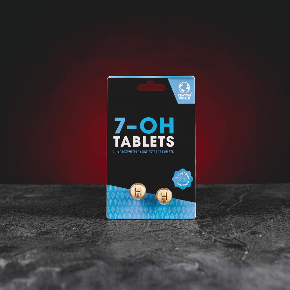 Kratom World Wirkung 7OH Tabletten Hydroxymitragynin Verkauf Kratom Tabletten mit Wirkung 7 Hydroxy Mitragynin
