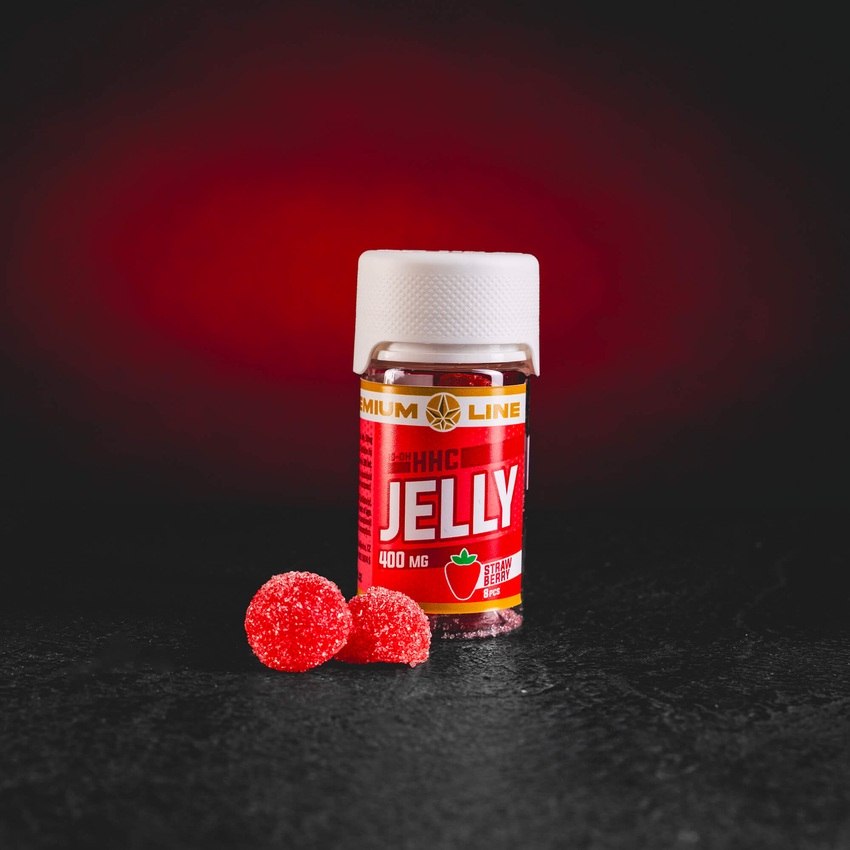 Kratom World 10 OH HHC Gelee Jelly Verkauf KratomWorld strawberry 400mg