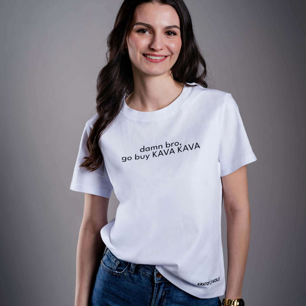 Damn Bro Kava Camiseta de mujer