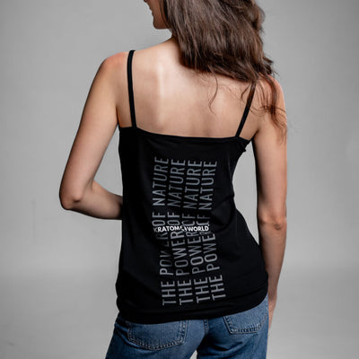 Kratom World Damen-Top – leichte und bequeme Damenbekleidung für Kratom-World-Fans women's tank top – lightweight and comfortable apparel for Kratom World fans Camiseta de tirantes para mujer Kratom World – ropa ligera y cómoda para las fans de Kratom World dames tanktop – lichte en comfortabele kleding voor Kratom World-fans-2