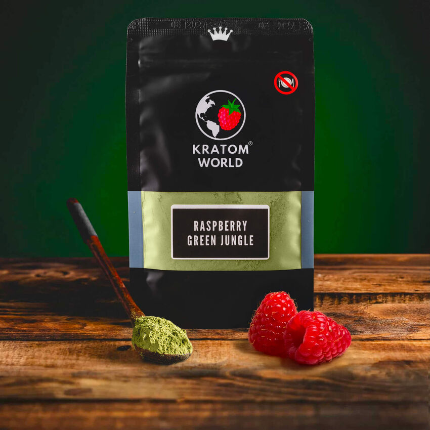 Green Jungle Kratom – grüner Kratom aus Indonesien, ideal für Fokus und Energie, feines Pulver für Sammlerzwecke, erhältlich bei Kratom World