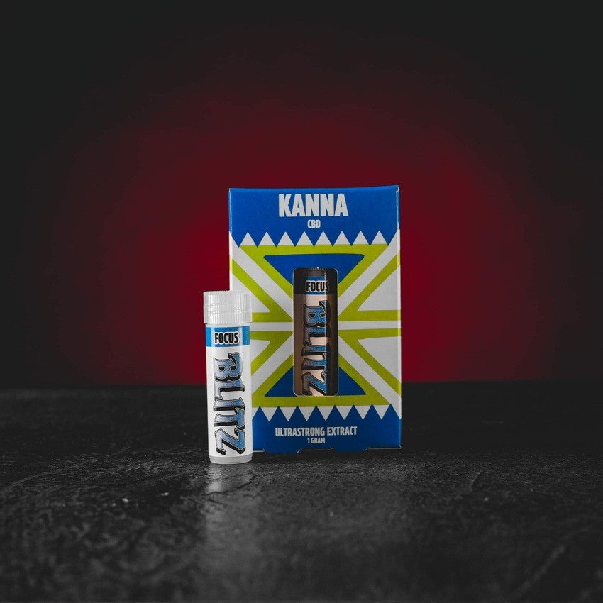 Kanna Blitz Focus 1g – Kanna-Extrakt mit CBD für bessere Stimmung, mentale Klarheit und Konzentration.