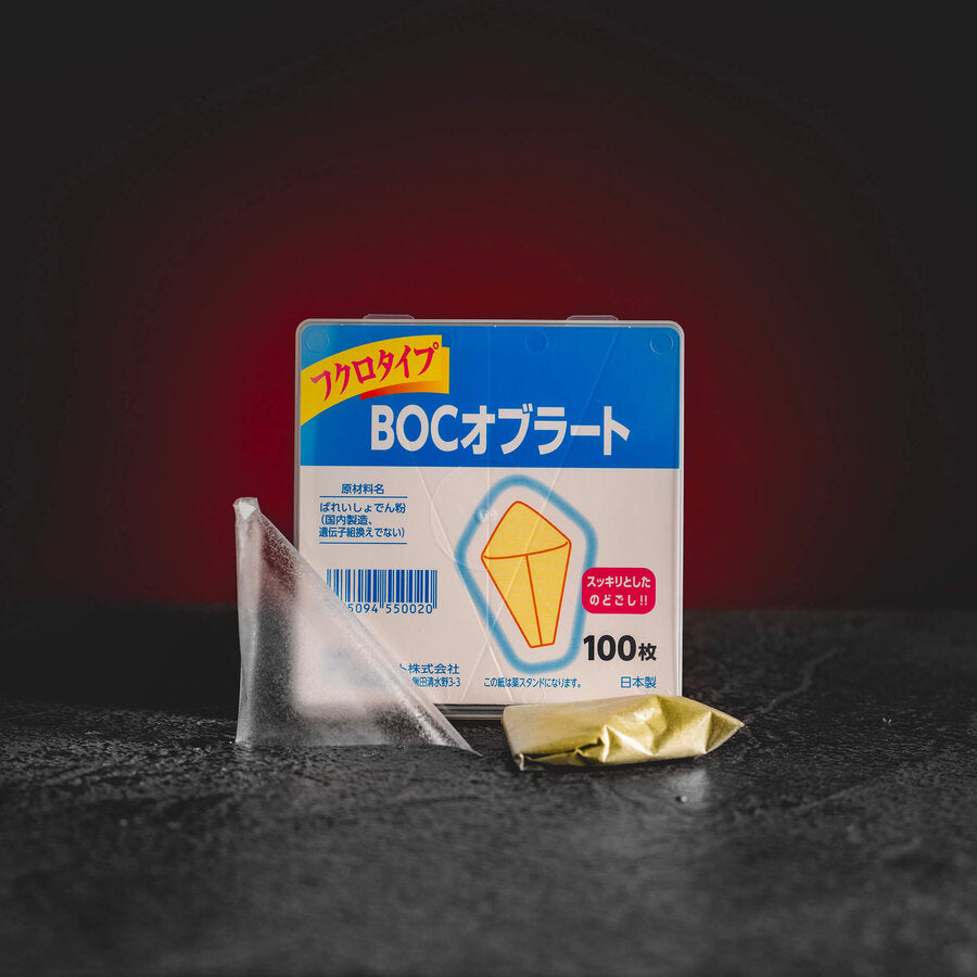 Papel comestible japonés