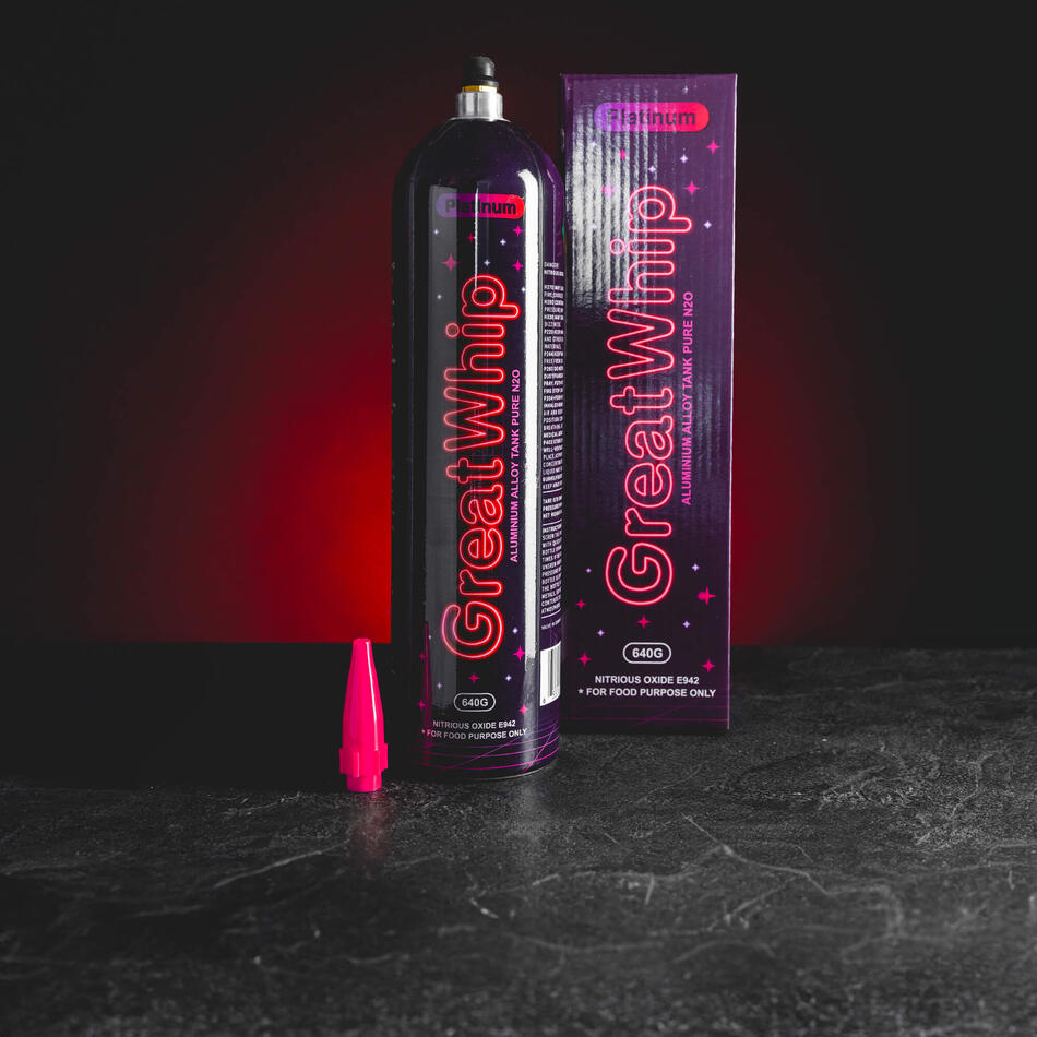 Crema batida a gas 640g