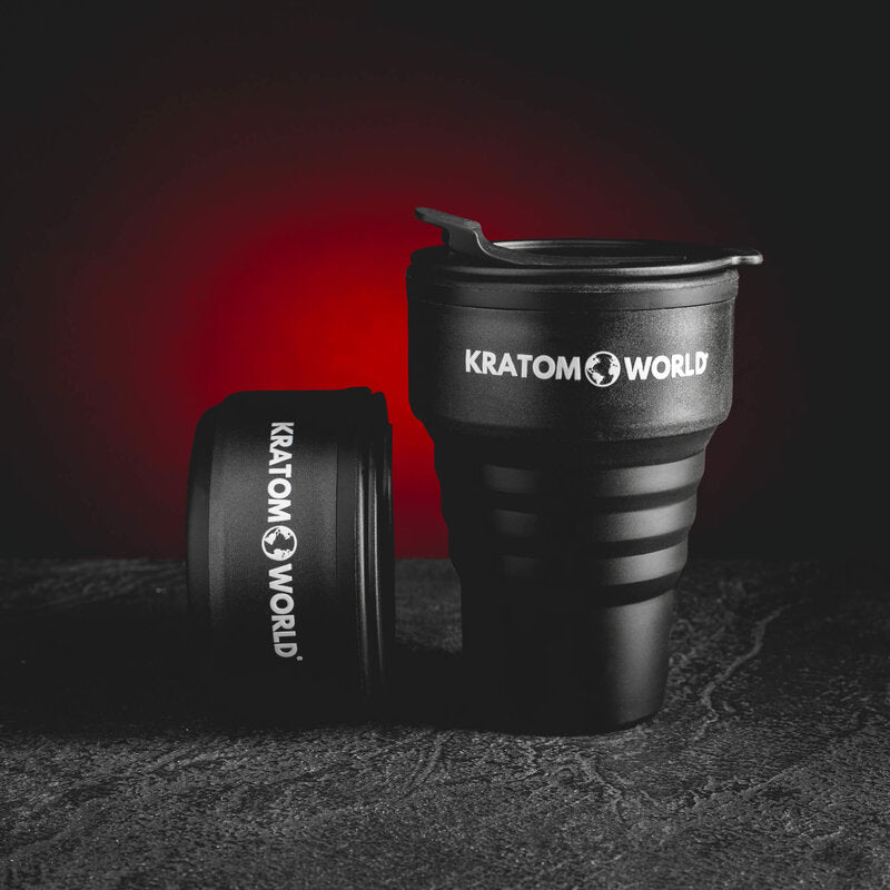 Kratom World Vaso plegable