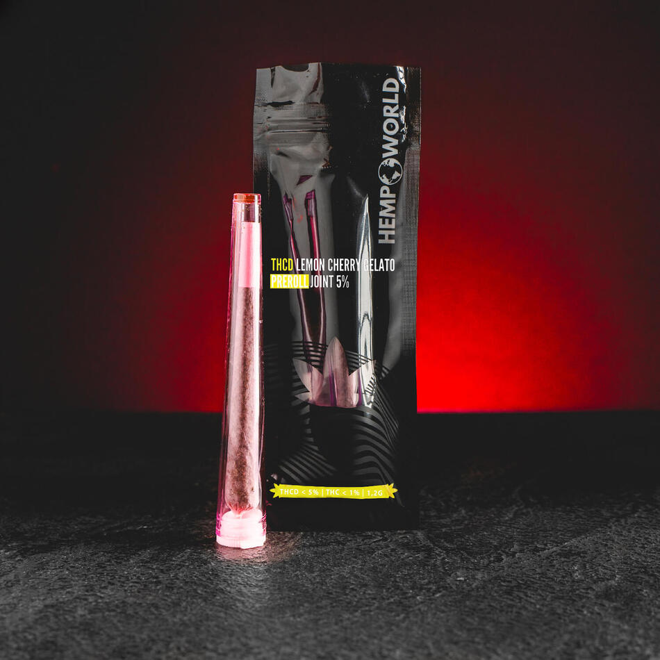 THD Lemon Cherry Gelato Preroll Joint