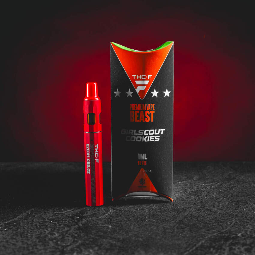 THF BEAST Girlscout Cookies Einweg-Vape mit moderner THF-Formel und sativa-selektivem Profil, charakteristischer Keks- und Vanillegeschmack mit leicht kräuterigem Unterton, ausgewogener euphorischer Sammlereffekt, sauberer Zug und premium Verarbeitung. Moderne THF-cannabinoïde met sativa-selectief profiel zorgt voor een helder euforisch verzameleffect en consistente prestaties zonder zwaarte El moderno cannabinoide THF con perfil selectivo sativa proporciona un efecto de colección eufórico claro y un rendim