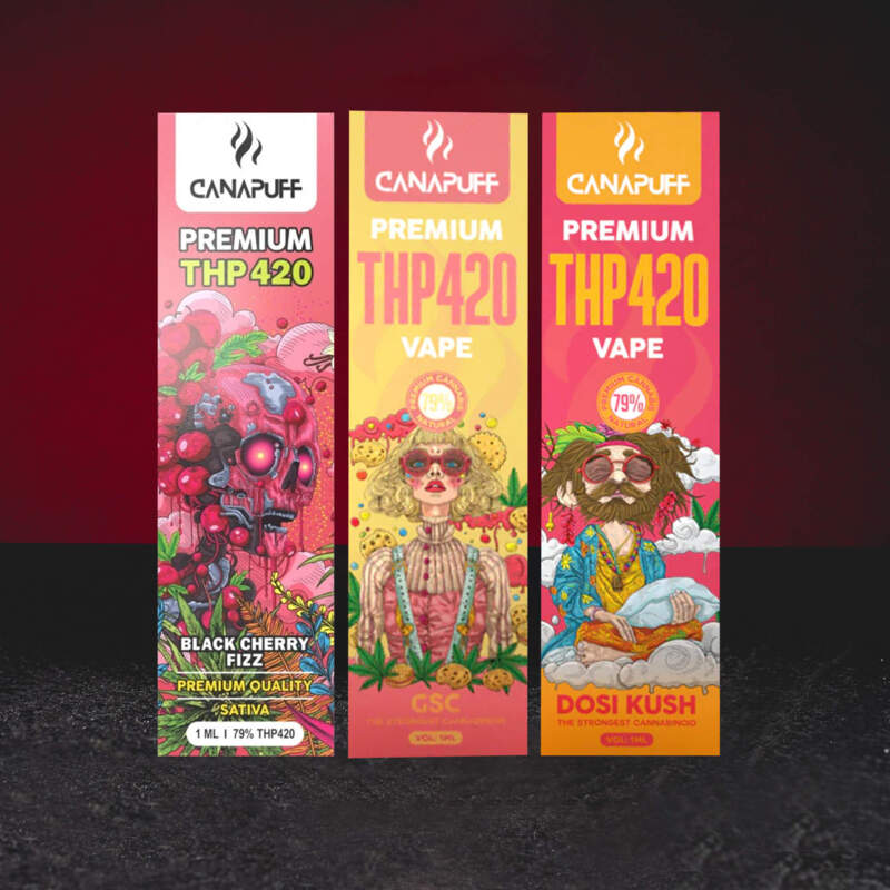 THP420 Vape Pen 79% 1ml