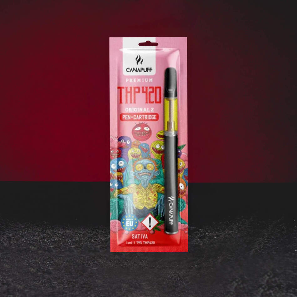 Vape Set THP420 1ml 79% Original Z – fruchtiges Vape Set mit Noten von dunklen Trauben, Waldfrüchten, Grapefruit und feiner kräuteriger Erdigkeit