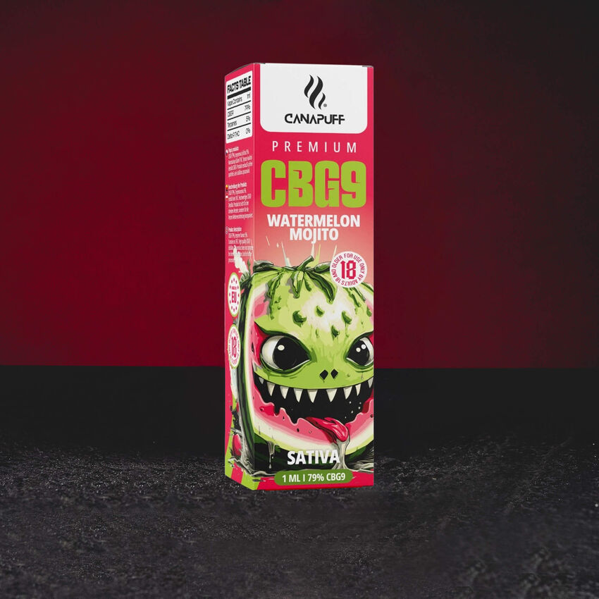 CBG9 Vape Pen Watermelon Mojito