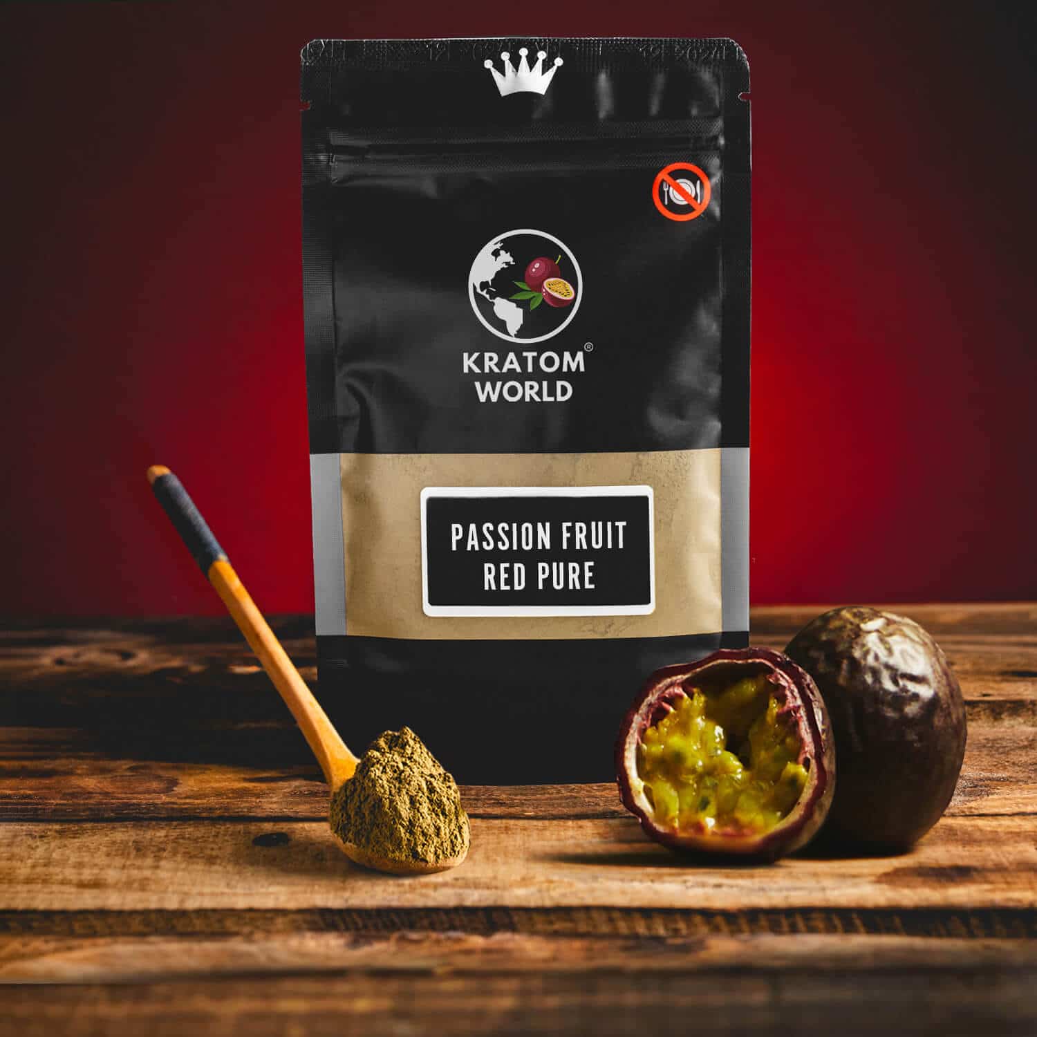 passion fruit red pure world sell kratom pulver