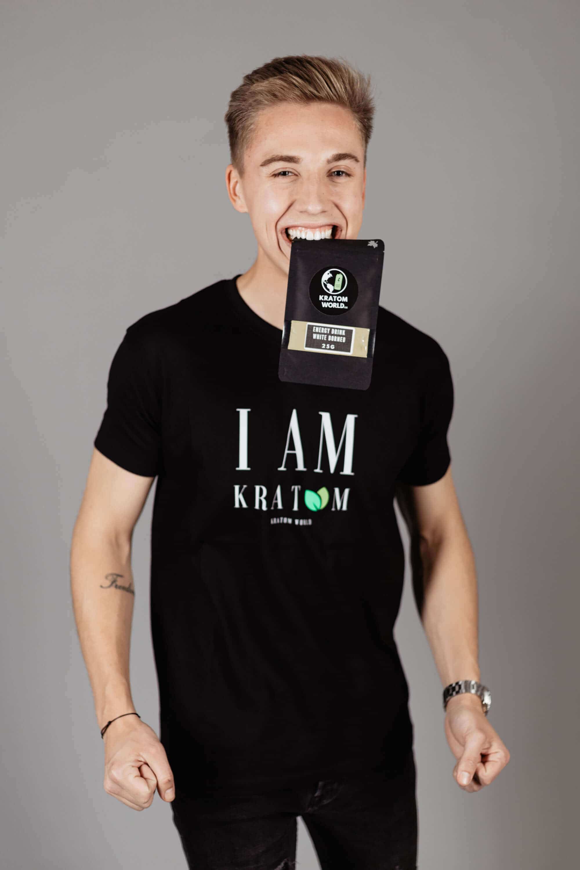 kratom welt herren t-shirt kratom kleidung